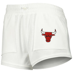 NBA - Chicago Bulls Concepts Sport Women's Sunray Shorts - White