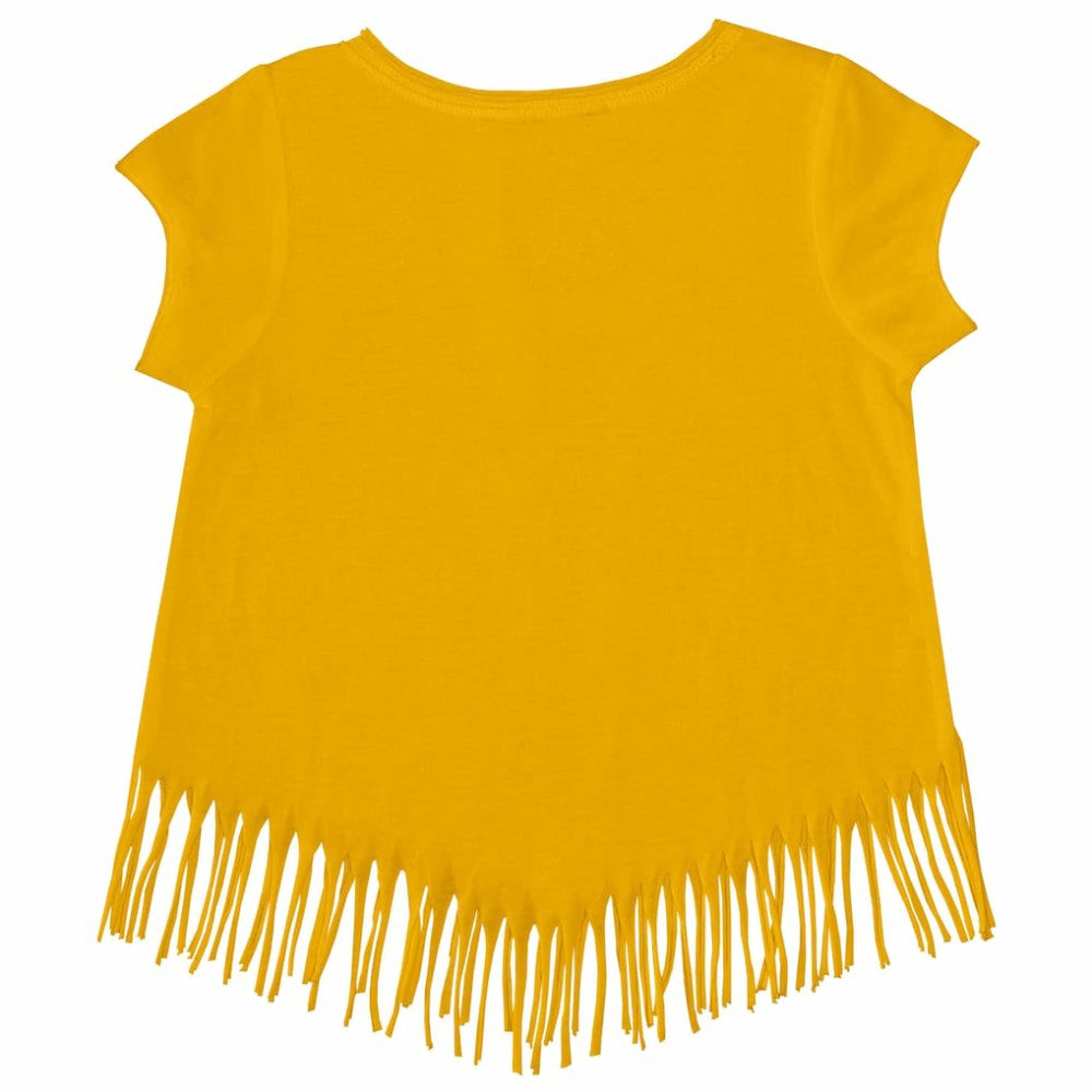 San Diego Padres Tiny Turnip Girls Youth Baseball Love Fringe T-Shirt Lifestyle