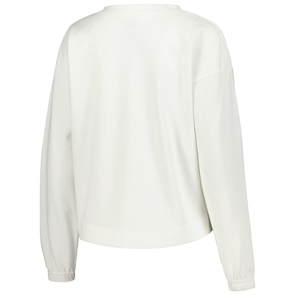 NBA - Chicago Bulls Concepts Sport Women's Sunray Notch Neck Long Sleeve Top - White