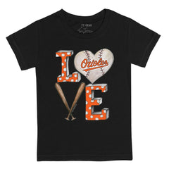 Baltimore Orioles Tiny Turnip Youth Baseball Love T-Shirt for sale