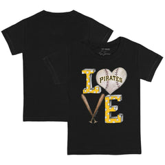Pittsburgh Pirates Tiny Turnip Youth Baseball Love T-Shirt Clearance