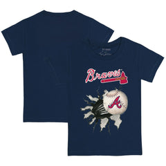 Atlanta Braves Tiny Turnip Youth Baseball Tear T-Shirt for sale