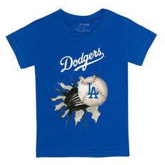 Los Angeles Dodgers Tiny Turnip Youth Baseball Tear T-Shirt Online