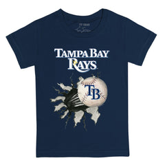 Tampa Bay Rays Tiny Turnip Youth Baseball Tear T-Shirt On Sale