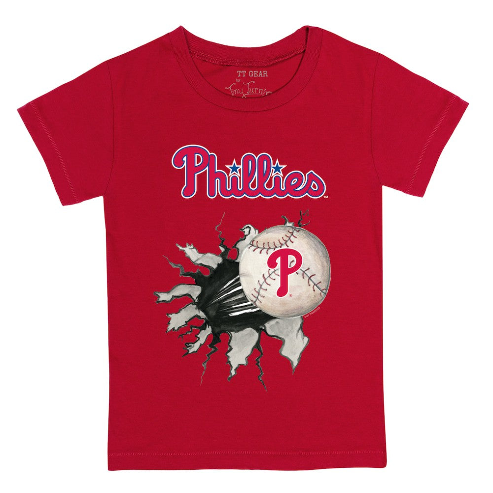 Philadelphia Phillies Tiny Turnip Youth Baseball Tear T-Shirt Online