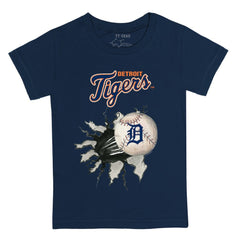 Detroit Tigers Tiny Turnip Youth Baseball Tear T-Shirt Sale