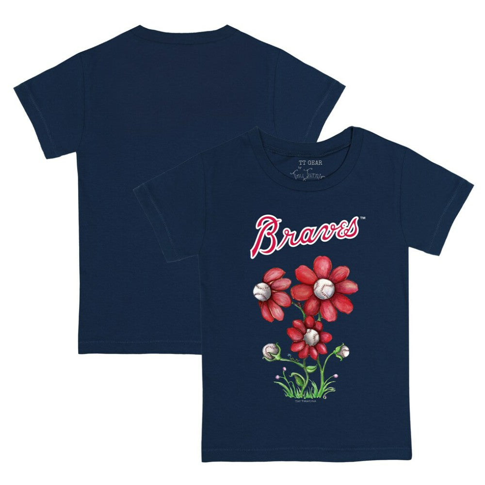 Atlanta Braves Tiny Turnip Youth Blooming Baseballs T-Shirt Online