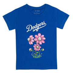 Los Angeles Dodgers Tiny Turnip Youth Blooming Baseballs T-Shirt On Sale