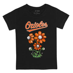 Baltimore Orioles Tiny Turnip Youth Blooming Baseballs T-Shirt discount