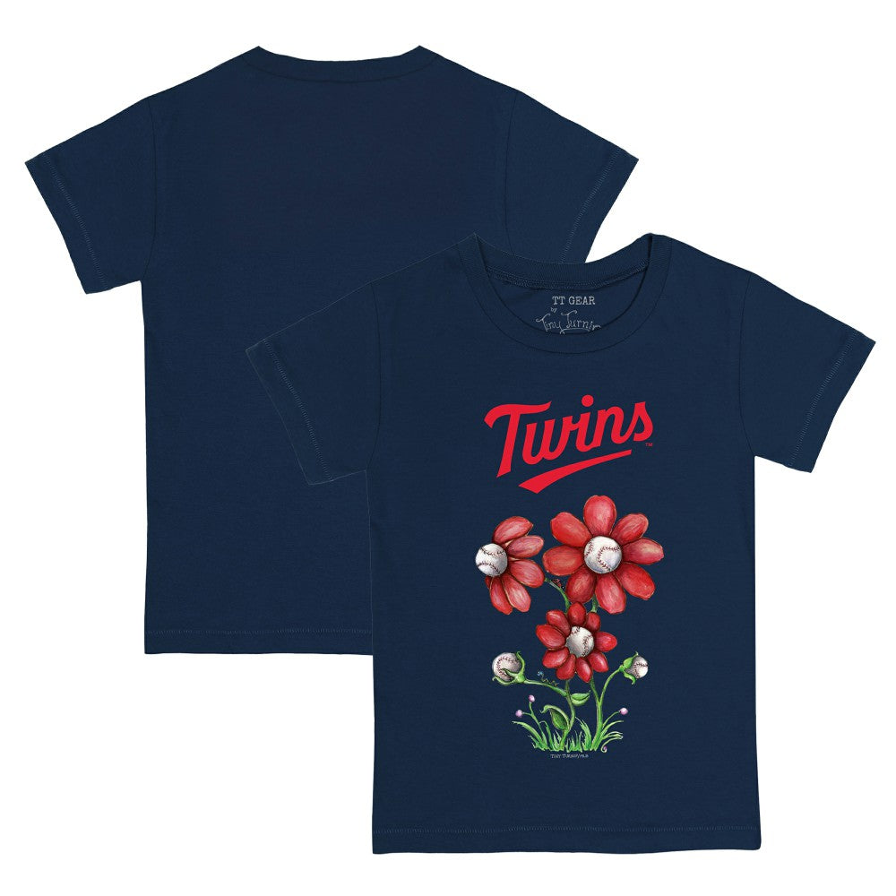 Minnesota Twins Tiny Turnip Youth Blooming Baseballs T-Shirt On Sale