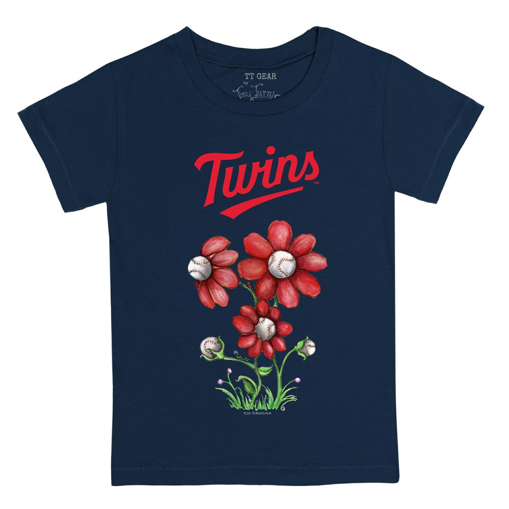 Minnesota Twins Tiny Turnip Youth Blooming Baseballs T-Shirt On Sale