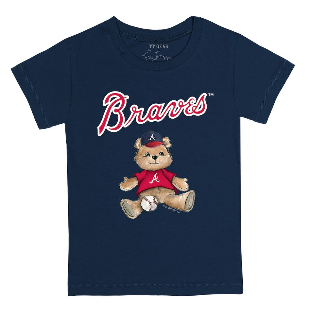 Atlanta Braves Tiny Turnip Youth Teddy Boy T-Shirt Sale