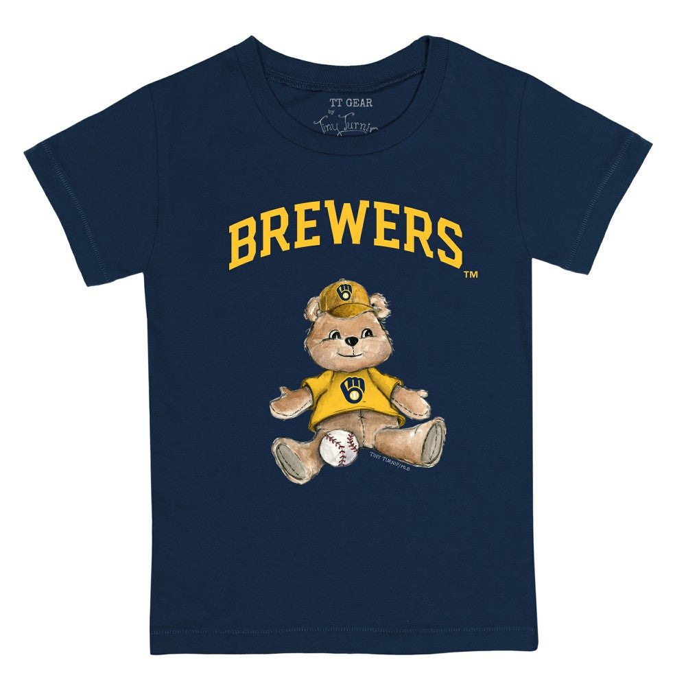 Milwaukee Brewers Tiny Turnip Youth Teddy Boy T-Shirt Near Me