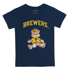 Milwaukee Brewers Tiny Turnip Youth Teddy Boy T-Shirt Near Me