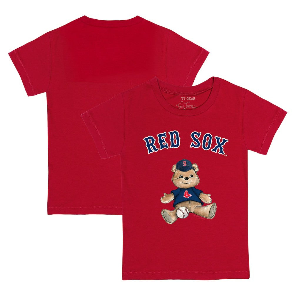 Boston Red Sox Tiny Turnip Youth Teddy Boy T-Shirt discount