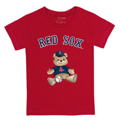 Boston Red Sox Tiny Turnip Youth Teddy Boy T-Shirt discount