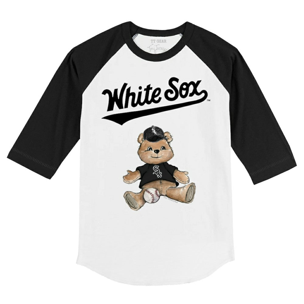 Chicago White Sox Tiny Turnip Youth Teddy Boy 3/4-Sleeve Raglan T-Shirt Online