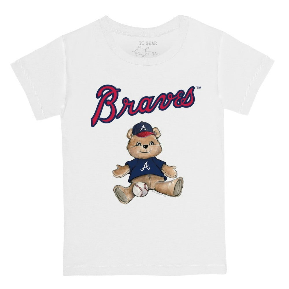 Atlanta Braves Tiny Turnip Youth Teddy Boy T-Shirt discount