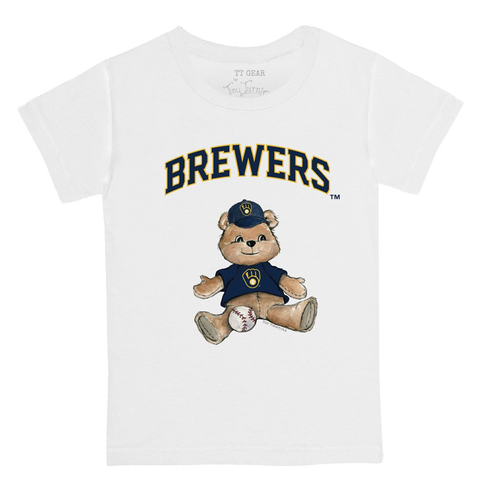 Milwaukee Brewers Tiny Turnip Youth Teddy Boy T-Shirt Near Me