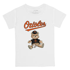 Baltimore Orioles Tiny Turnip Youth Teddy Boy T-Shirt Clearance
