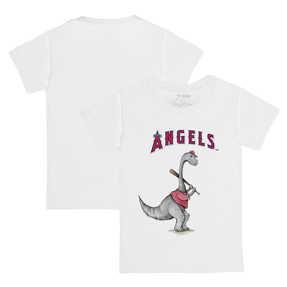 Los Angeles Angels Tiny Turnip Youth Bronto Logo T-Shirt discount