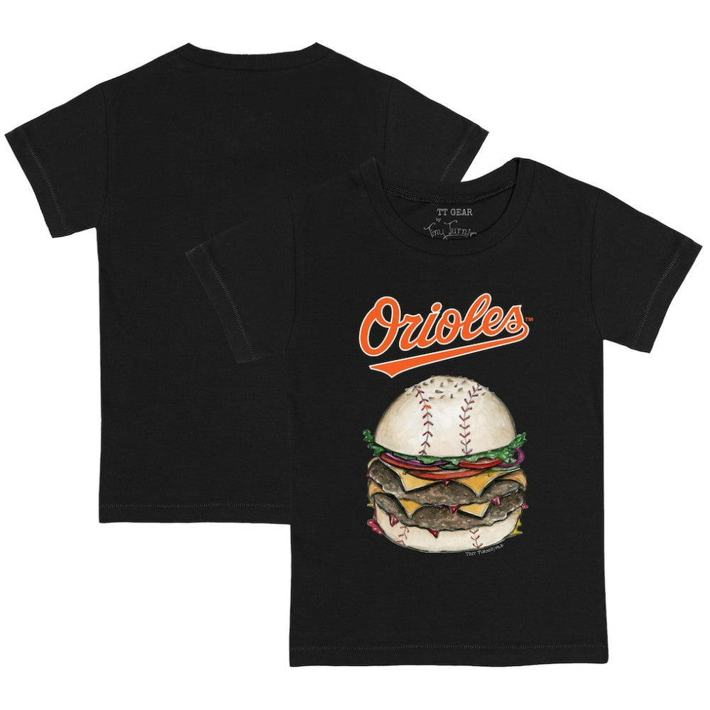 Baltimore Orioles Tiny Turnip Youth Burger T-Shirt Lifestyle