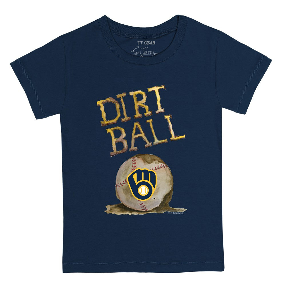 Milwaukee Brewers Tiny Turnip Youth Dirt Ball T-Shirt Lifestyle