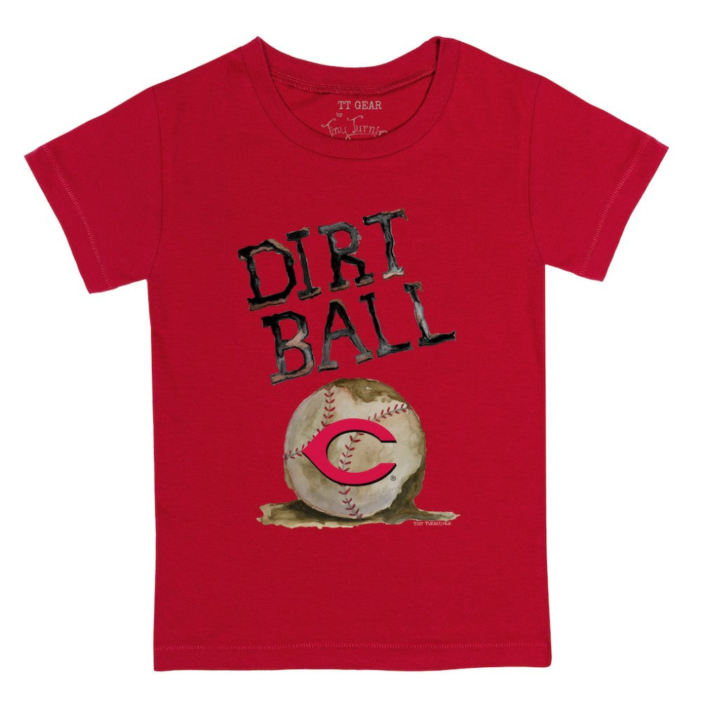 Cincinnati Reds Tiny Turnip Youth Dirt Ball T-Shirt On Sale