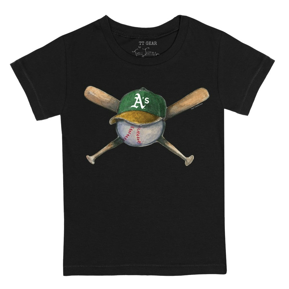 Athletics Tiny Turnip Youth Hat Crossbats T-Shirt Lifestyle