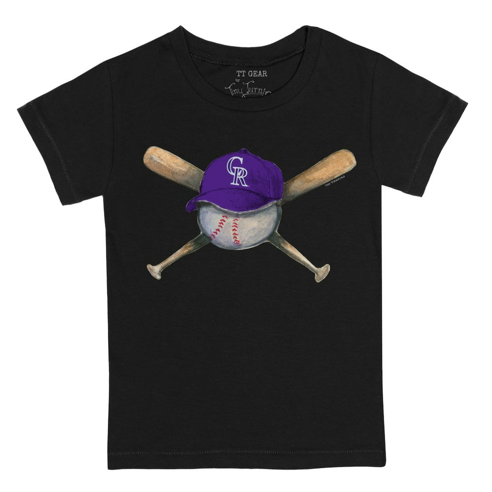 Colorado Rockies Tiny Turnip Youth Hat Crossbats T-Shirt discount