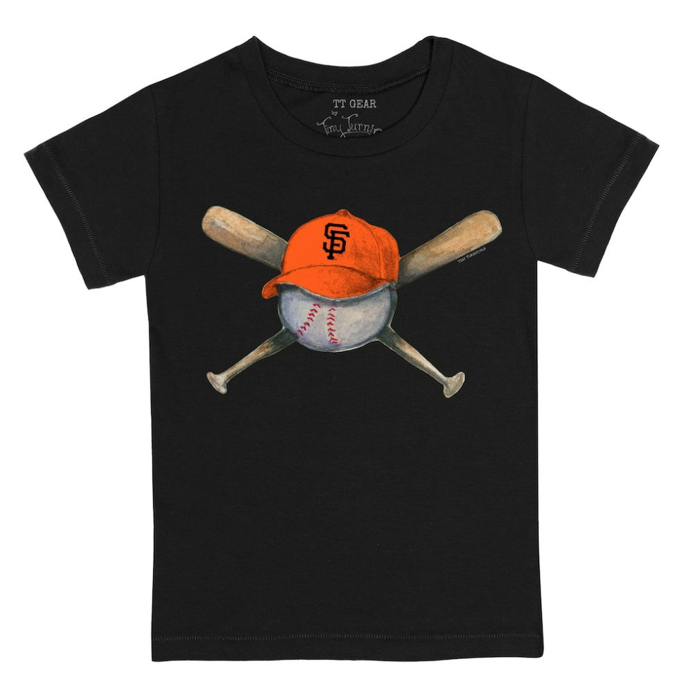 San Francisco Giants Tiny Turnip Youth Hat Crossbats T-Shirt discount