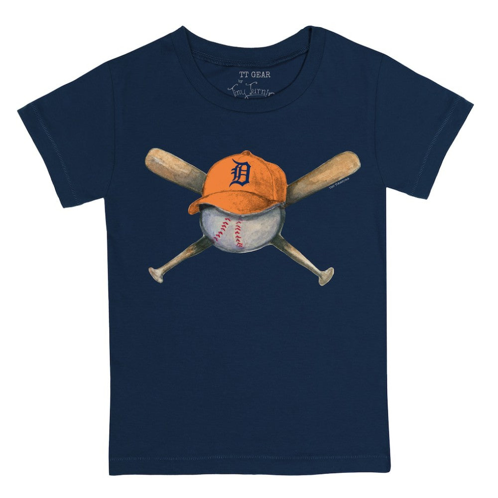 Detroit Tigers Tiny Turnip Youth Hat Crossbats T-Shirt Online