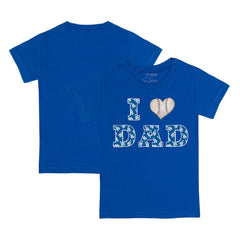 Los Angeles Dodgers Tiny Turnip Youth I Love Dad T-Shirt Online