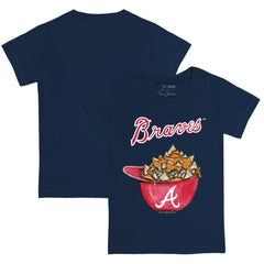Atlanta Braves Tiny Turnip Youth Nacho Helmet T-Shirt discount