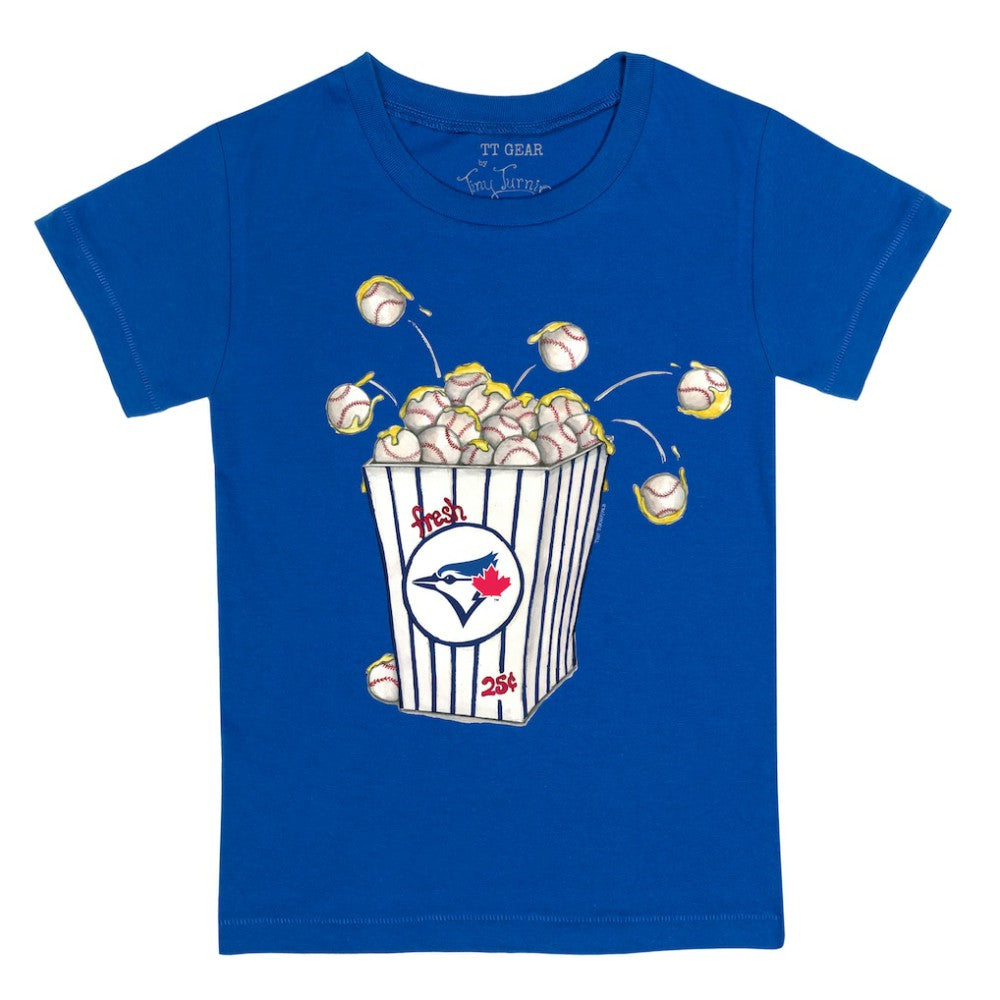 Toronto Blue Jays Tiny Turnip Youth Popcorn T-Shirt Near Me