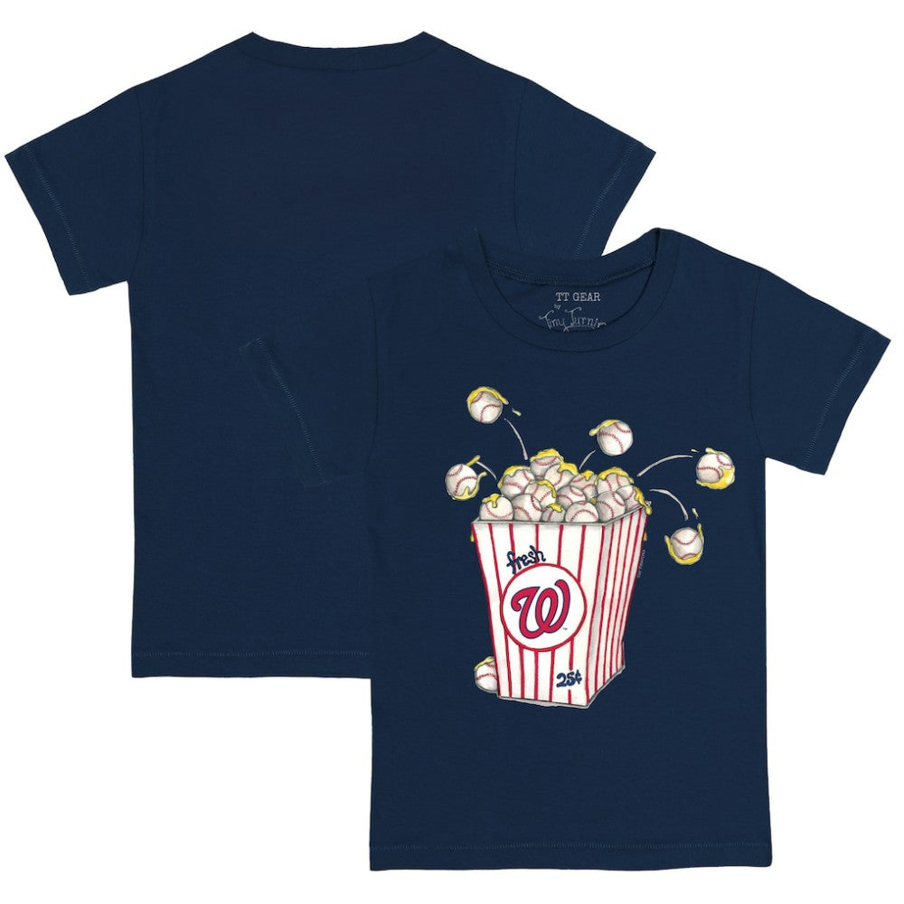 Washington Nationals Tiny Turnip Youth Popcorn T-Shirt Near Me