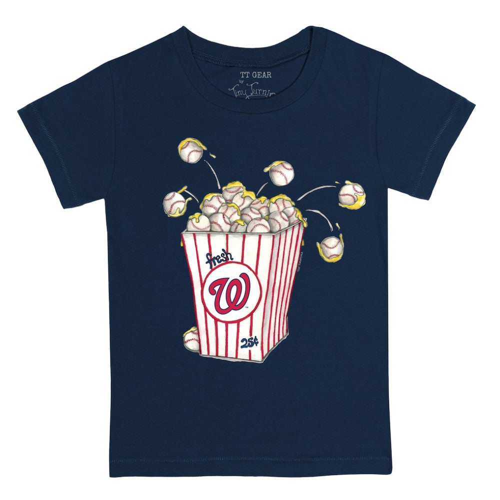 Washington Nationals Tiny Turnip Youth Popcorn T-Shirt Near Me