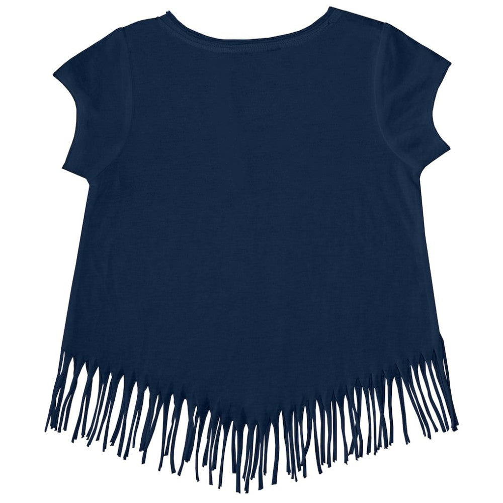 Tampa Bay Rays Tiny Turnip Girls Youth Prism Arrows Fringe T-Shirt On Sale