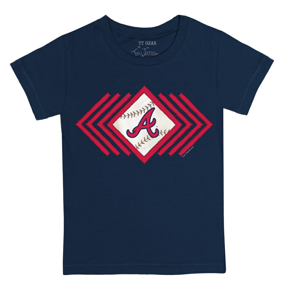 Atlanta Braves Tiny Turnip Youth Prism Arrows T-Shirt On Sale