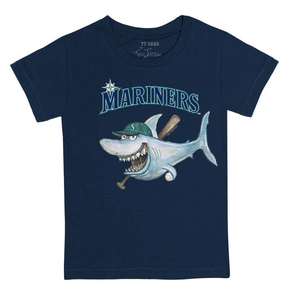 Seattle Mariners Tiny Turnip Youth Shark T-Shirt On Sale