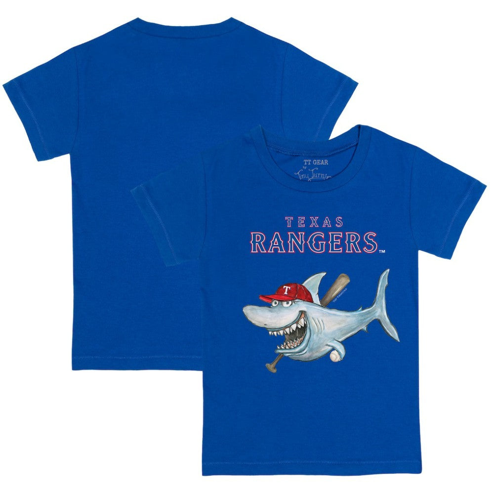Texas Rangers Tiny Turnip Youth Shark T-Shirt On Sale