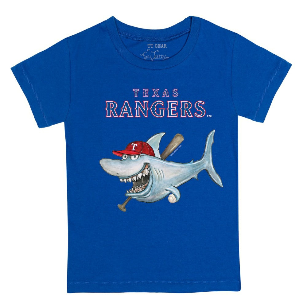 Texas Rangers Tiny Turnip Youth Shark T-Shirt On Sale