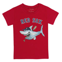 Boston Red Sox Tiny Turnip Youth Shark T-Shirt On Sale