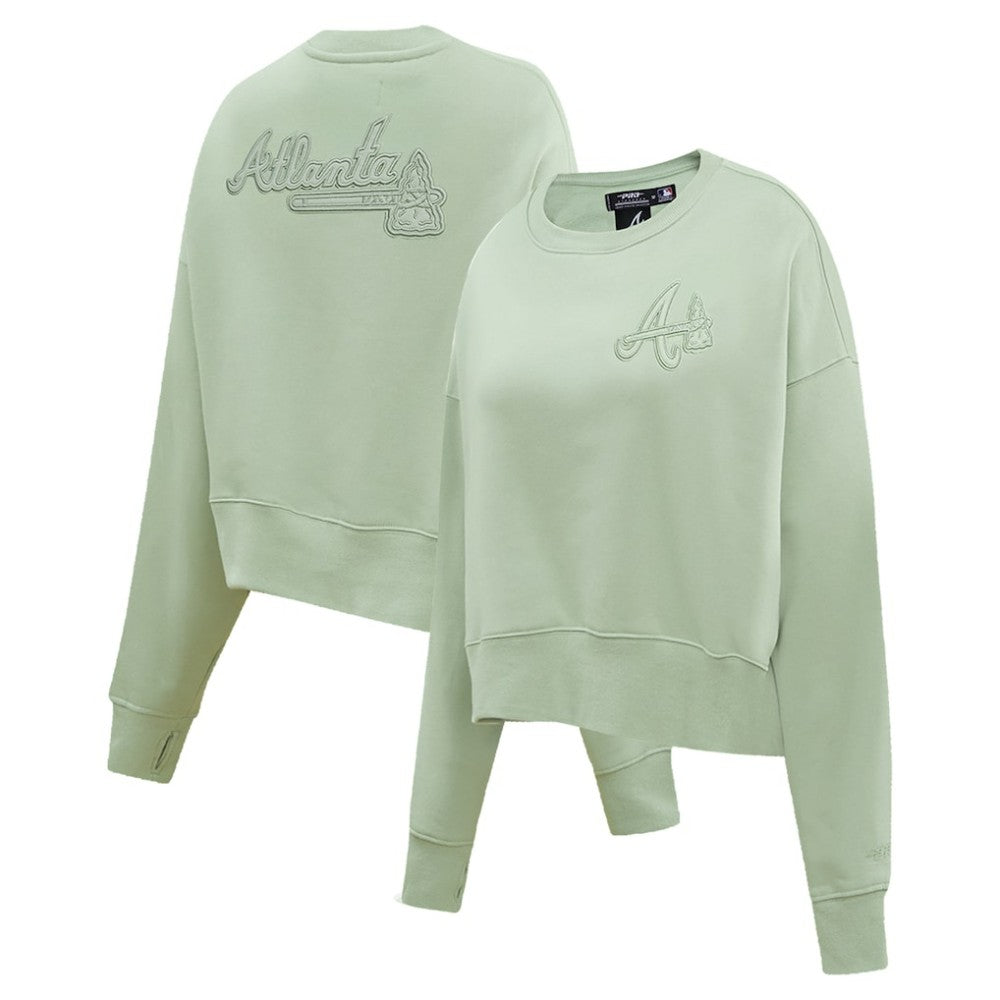 Atlanta Braves Pro Standard Women's Fleece Pullover Sweatshirt Online
