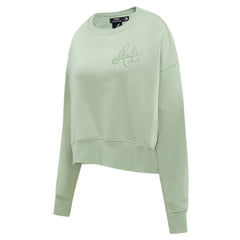 Atlanta Braves Pro Standard Women's Fleece Pullover Sweatshirt Online