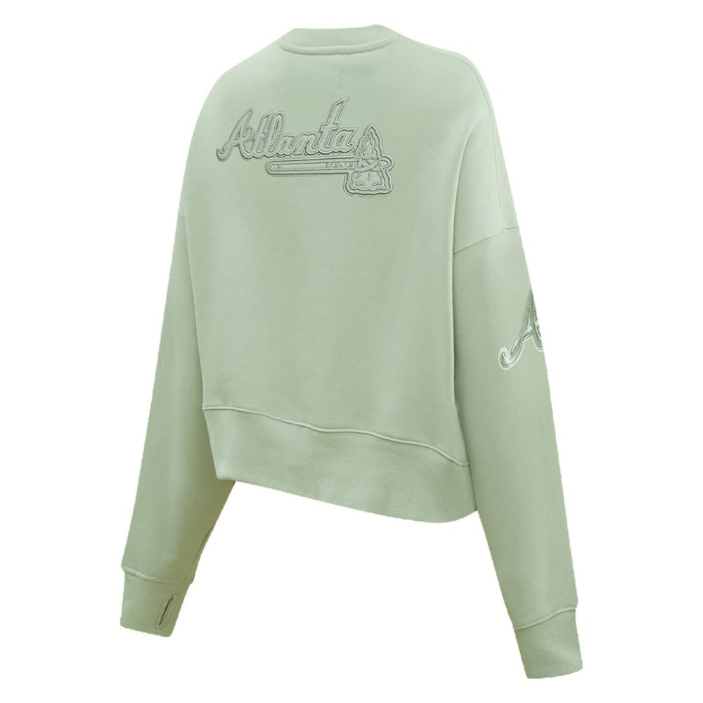 Atlanta Braves Pro Standard Women's Fleece Pullover Sweatshirt Online