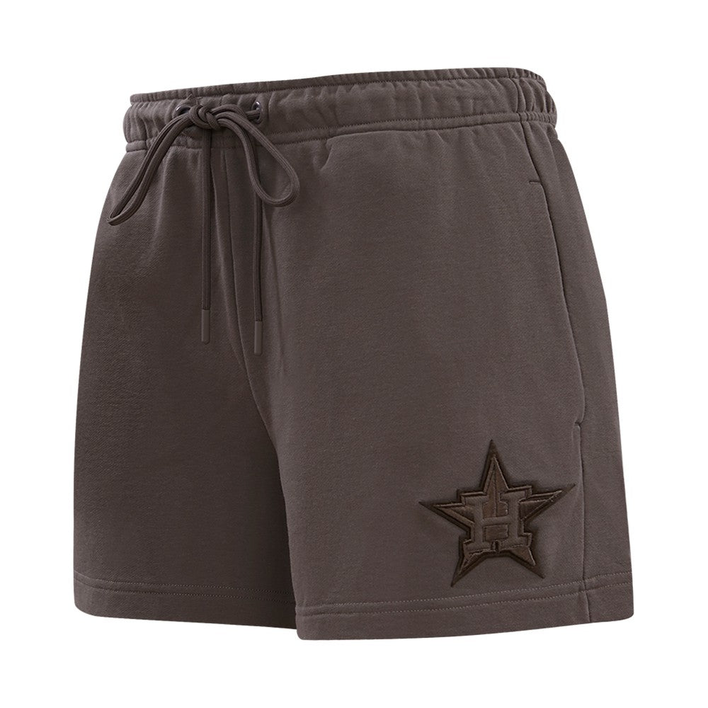 Houston Astros Pro Standard Women's Neutral Fleece Shorts Clearance