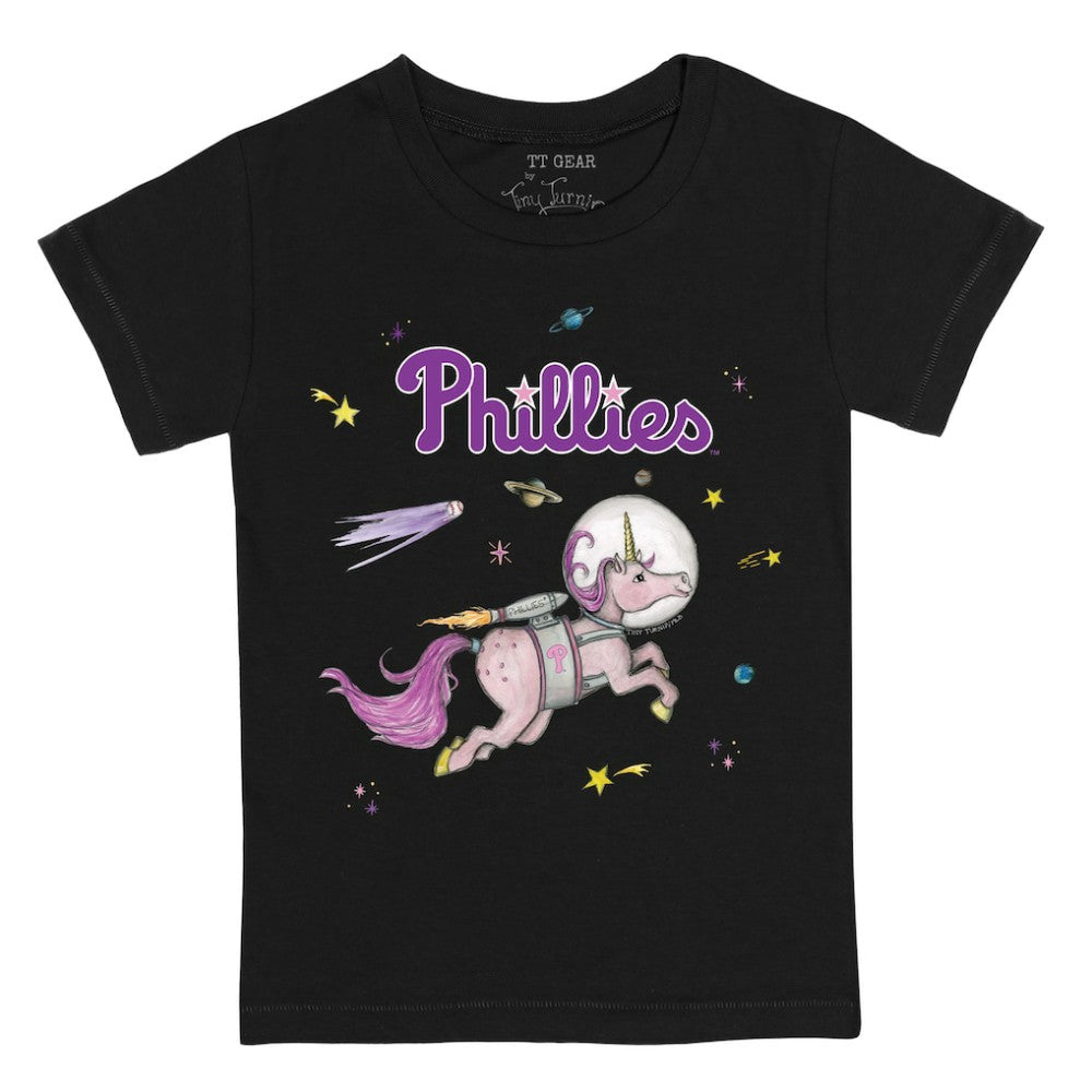 Philadelphia Phillies Tiny Turnip Youth Space Unicorn T-Shirt Online