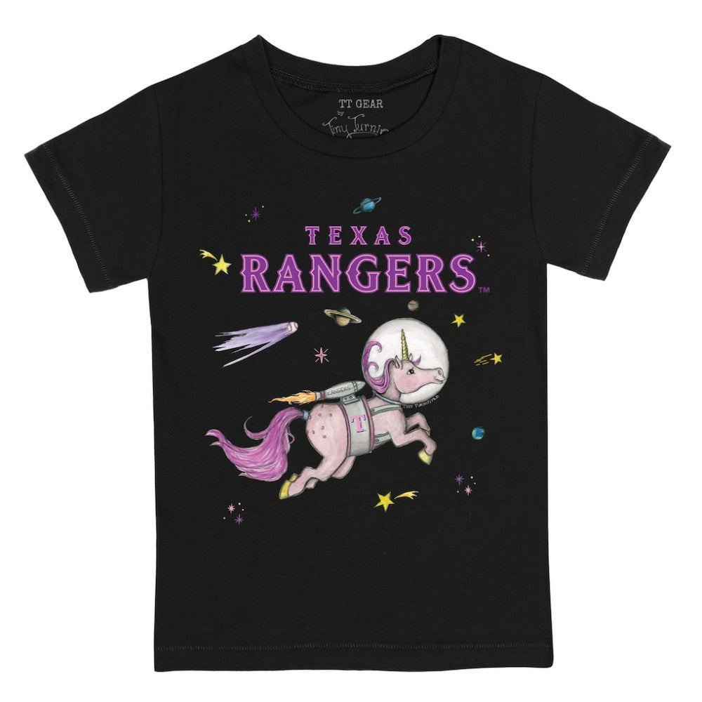 Texas Rangers Tiny Turnip Youth Space Unicorn T-Shirt Online