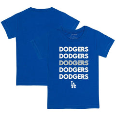 Los Angeles Dodgers Tiny Turnip Youth Stacked T-Shirt Clearance
